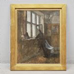 1748 1023 Oljemålning